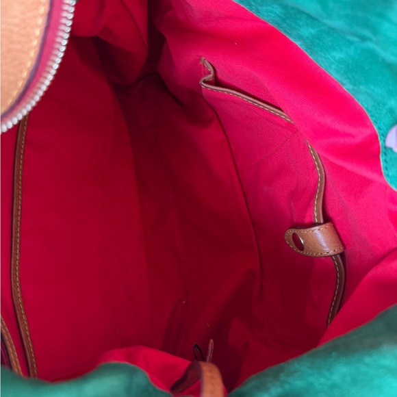 Dooney & Bourke Florentine Rich Brown Leather Satchel Shoulder Bag - Picture 17 of 17